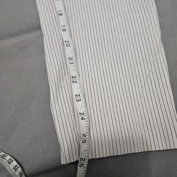 DIP Off White Striped Stretch Straight Leg Pants! - Picture 7 of 8